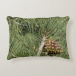 Torrey Pine Closeup California Botanical Accent Pillow