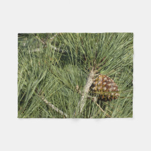 Torrey Pine Closeup California Botanical Fleece Blanket