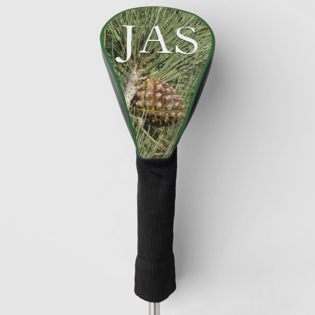 Torrey Pine Closeup California Botanical Golf Head Cover (Front)