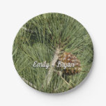 Torrey Pine Closeup California Botanical Paper Plates