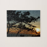 Torrey Pine Sunset I California Landscape Jigsaw Puzzle