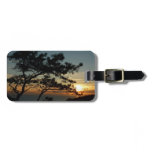 Torrey Pine Sunset I California Landscape Luggage Tag