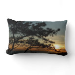 Torrey Pine Sunset I California Landscape Lumbar Pillow