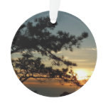 Torrey Pine Sunset I California Landscape Ornament