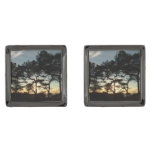 Torrey Pine Sunset II California Landscape Cufflinks