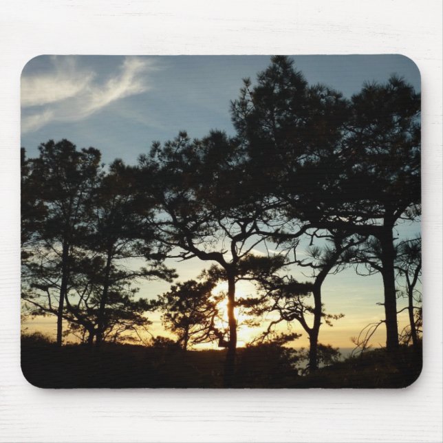 Torrey Pine Sunset II California Landscape Mouse Pad (Front)
