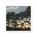 Torrey Pine Sunset II California Landscape Paper Napkins