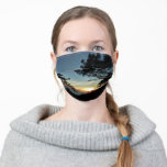Torrey Pine Sunset III California Landscape Adult Cloth Face Mask