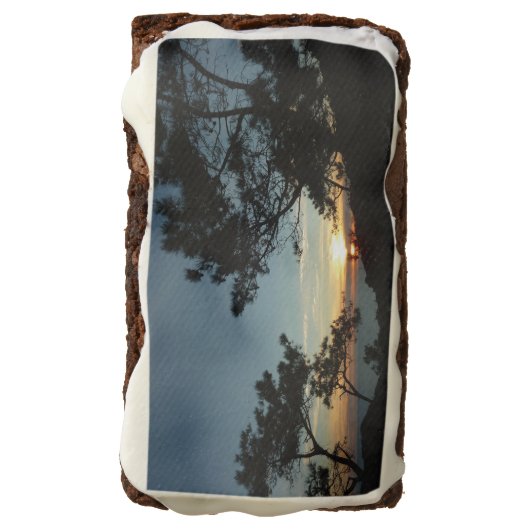 Torrey Pine Sunset III California Landscape Brownie (Rotated)