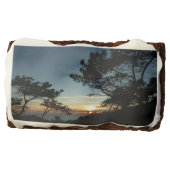 Torrey Pine Sunset III California Landscape Brownie (Front)