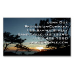 Torrey Pine Sunset III California Landscape Business Card Magnet