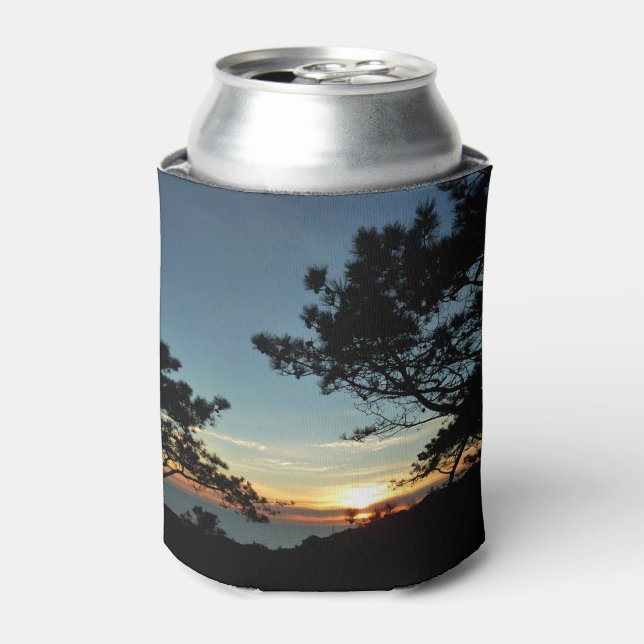Torrey Pine Sunset III California Landscape Can Cooler (Can Front)