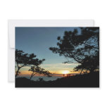 Torrey Pine Sunset III California Landscape Card