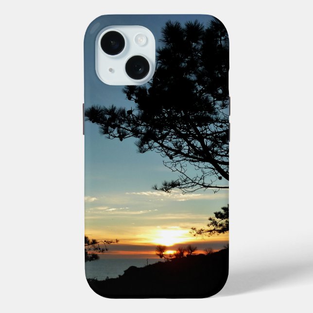 Torrey Pine Sunset III California Landscape Case-Mate iPhone Case (Back)