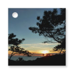 Torrey Pine Sunset III California Landscape Favor Tags