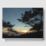 Torrey Pine Sunset III California Landscape Guest Book