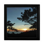 Torrey Pine Sunset III California Landscape Jewelry Box