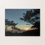 Torrey Pine Sunset III California Landscape Jigsaw Puzzle