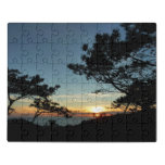 Torrey Pine Sunset III California Landscape Jigsaw Puzzle