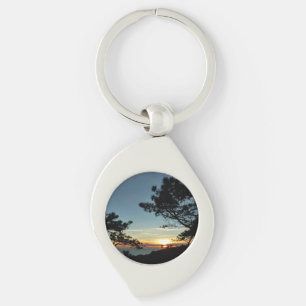 Torrey Pine Sunset III California Landscape Keychain