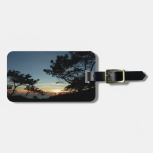 Torrey Pine Sunset III California Landscape Luggage Tag