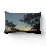 Torrey Pine Sunset III California Landscape Lumbar Pillow