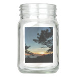 Torrey Pine Sunset III California Landscape Mason Jar