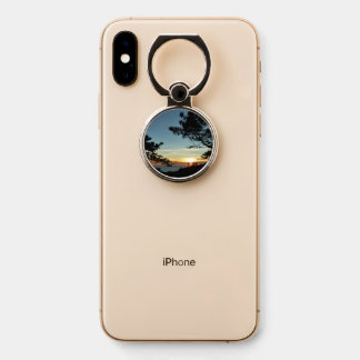 Torrey Pine Sunset III California Landscape Phone Ring Stand