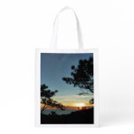 Torrey Pine Sunset III California Landscape Reusable Grocery Bag