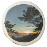 Torrey Pine Sunset III California Landscape Sugar Cookie
