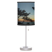 Torrey Pine Sunset III California Landscape Table Lamp (Left)