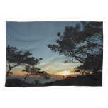 Torrey Pine Sunset III California Landscape Towel