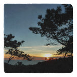 Torrey Pine Sunset III California Landscape Trivet