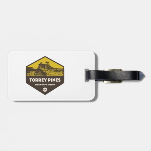 Torrey Pines State Reserve California Luggage Tag