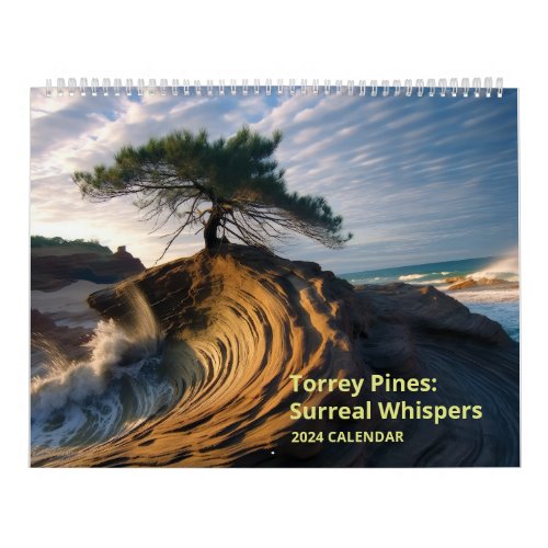 Torrey Pines Surreal Whispers Calendar