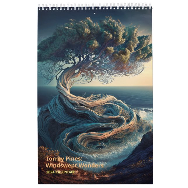 Torrey Pines: Windswept Wonders Calendar (Cover)