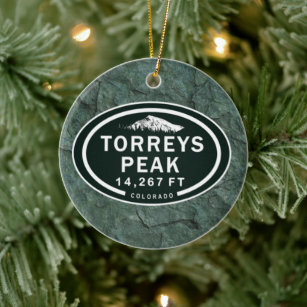 Longs Peak Colorado 14er Ornament