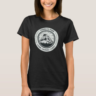 Torreys Peak Colorado Hiking Skiing Travel T-Shirt