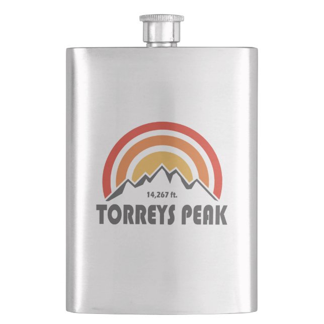Torreys Peak Flask (Front)