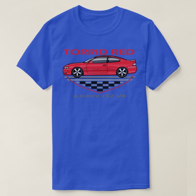 Torrid Red T-Shirt (Design Front)