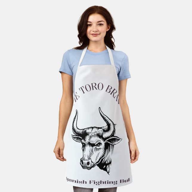 Torro Bravo Spanish Fighting Bull Apron (Worn)