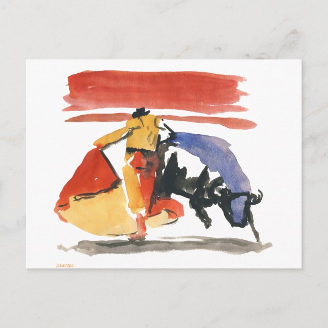 torro & torrero postcard (Front)
