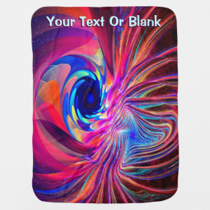 Torsion Wave Baby Blanket