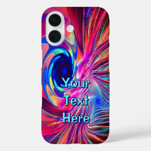 Torsion Wave iPhone 16 Case