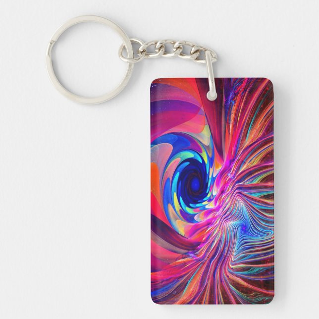 Torsion Wave Keychain (Front)