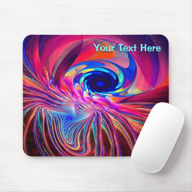 Torsion Wave Mouse Pad (With Mouse)