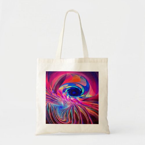 Torsion Wave Tote Bag