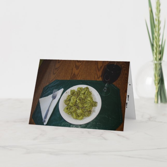 "Tortellini" Birthday Card (Front)