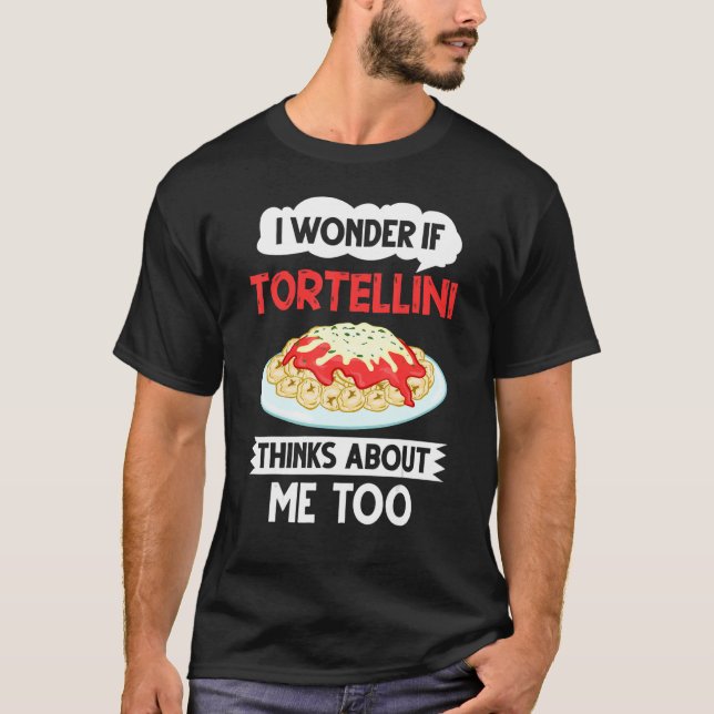 Tortellini Soup Cheese Salad Chicken Pasta Pesto S T-Shirt (Front)