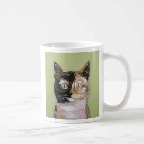 Tortie Cat Coffee Mug